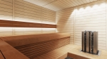 Sauna wall & ceiling materials ASPEN LINING STP 15x90mm 1200-2400mm