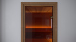 Karkassid, liistud, uksepiirdeliistud Sauna ukse liistud UKSELIISTUDE KOMPLEKT, TERMOHAAB, 12x42mm