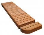 Modular elements for sauna bench MODULE END, THERMO ASPEN, 600mm