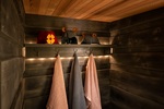 KIRAMI Sauna Outdoor CHANGING ROOM CLOTHES HANGER ORIGINAL LED